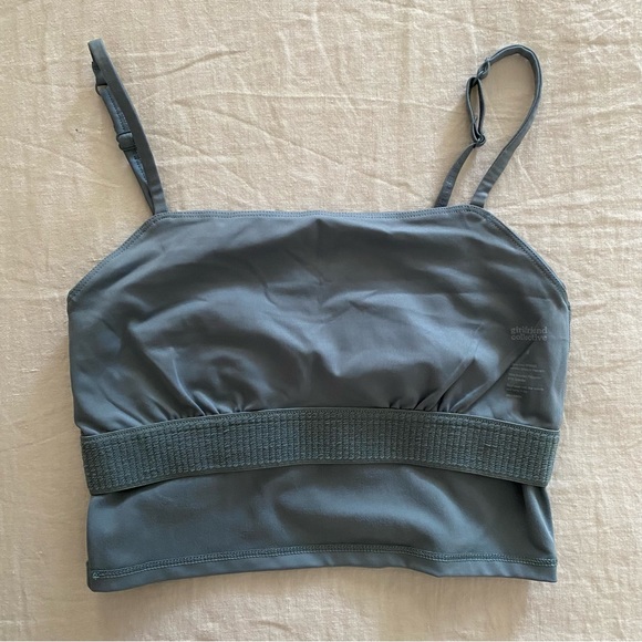 Girlfriend Collective Devin Compressive Camisole NWOT Lagoon Size Small - Picture 3 of 7